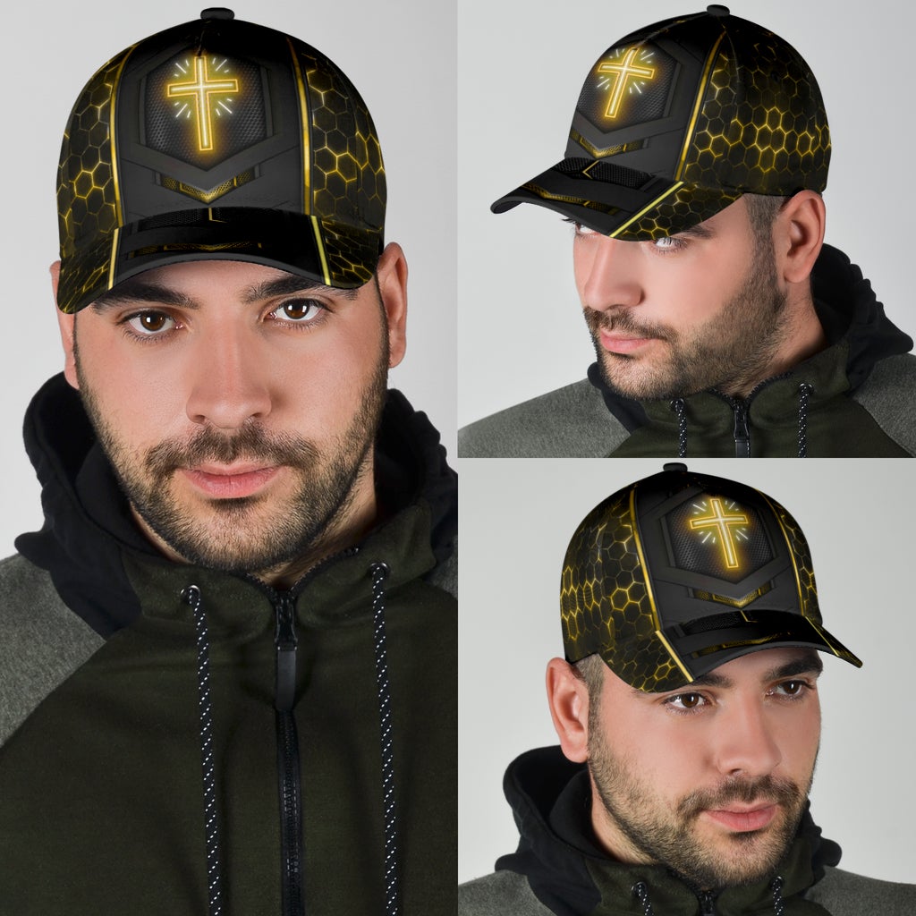Jesus Neon Sign Faith Glow Classic Cap For Casual Gatherings Travel And Thoughtful Gift Giving