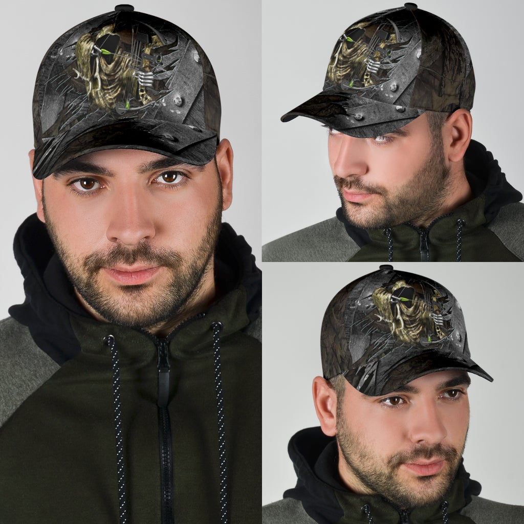 Bowhunting Camouflage Outdoor Classic Cap For Daily Styling Weekend Travel And Outdoor Activities