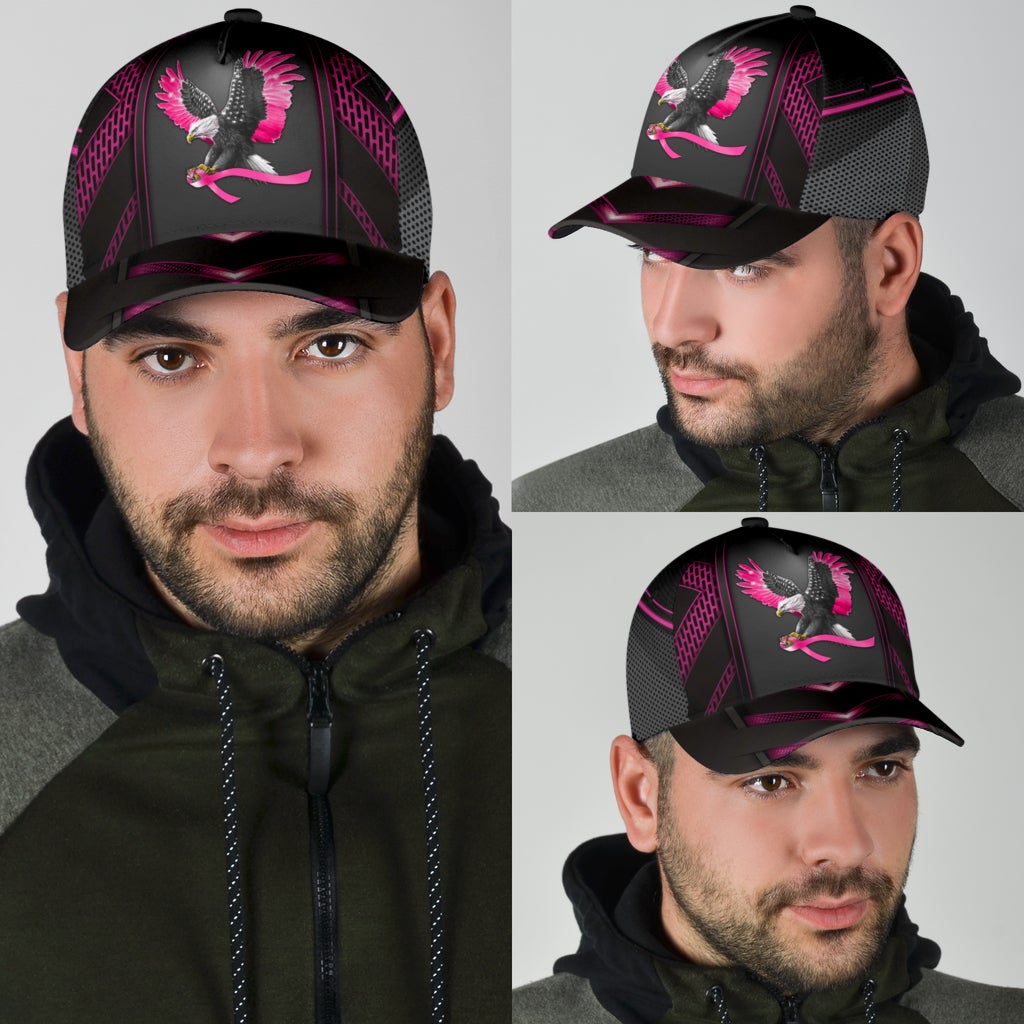 Breast Cancer Strong Support Classic Cap For Outdoor Travel Festivals And Relaxed Everyday Wear