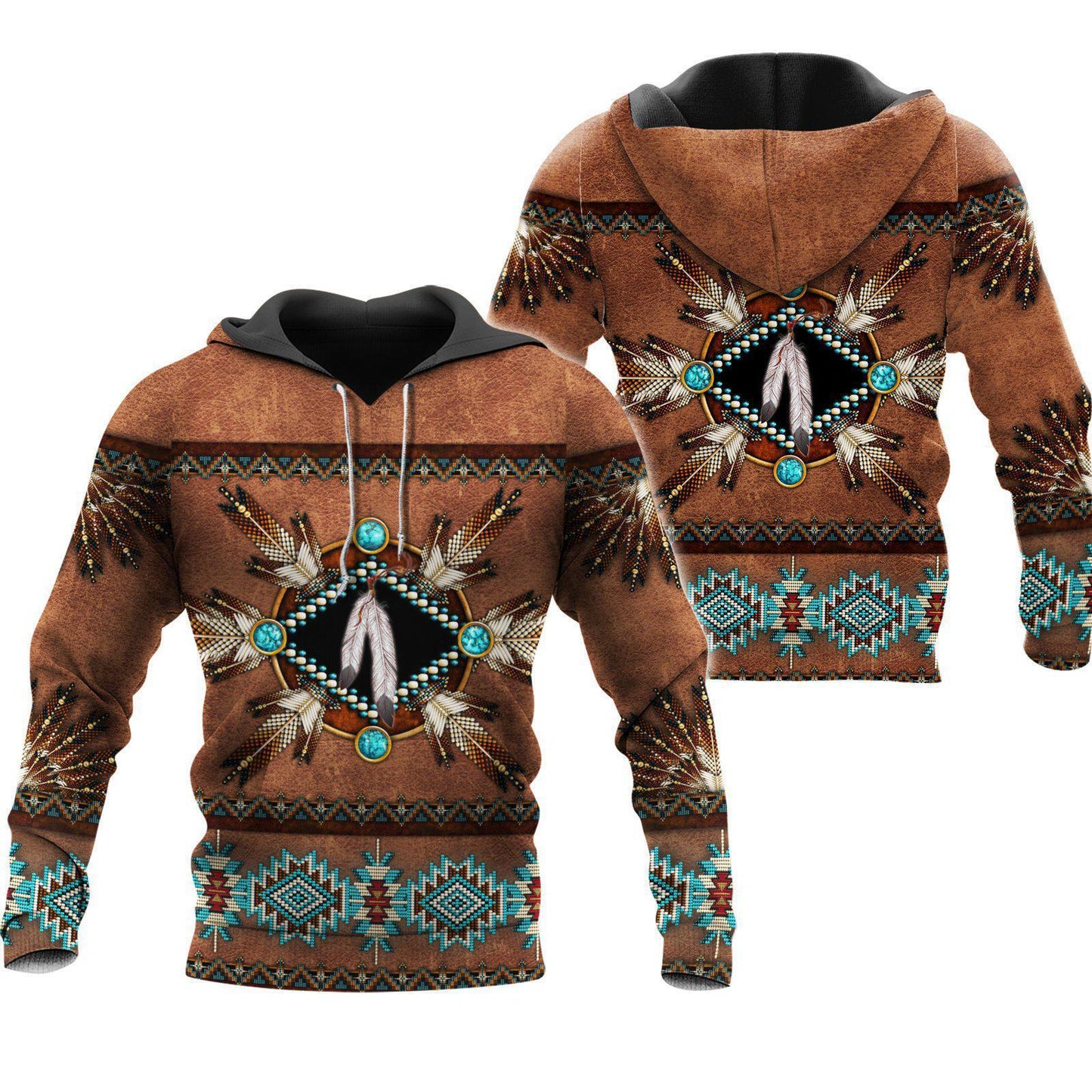 Native Inspired Nature Sign Hoodie For Traditional Artwork Lovers Travel And Relaxed Daily Outfits