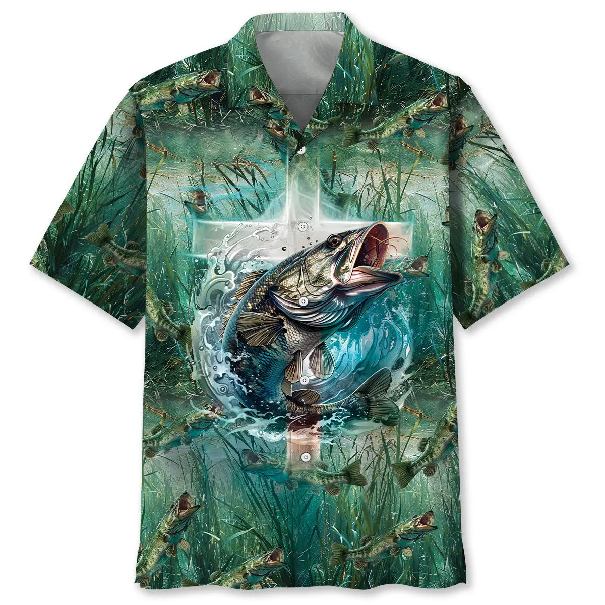 Fishing Faith Hawaiian Shirt For Island Vacations, Resort Wear, And Relaxed Seasonal Style