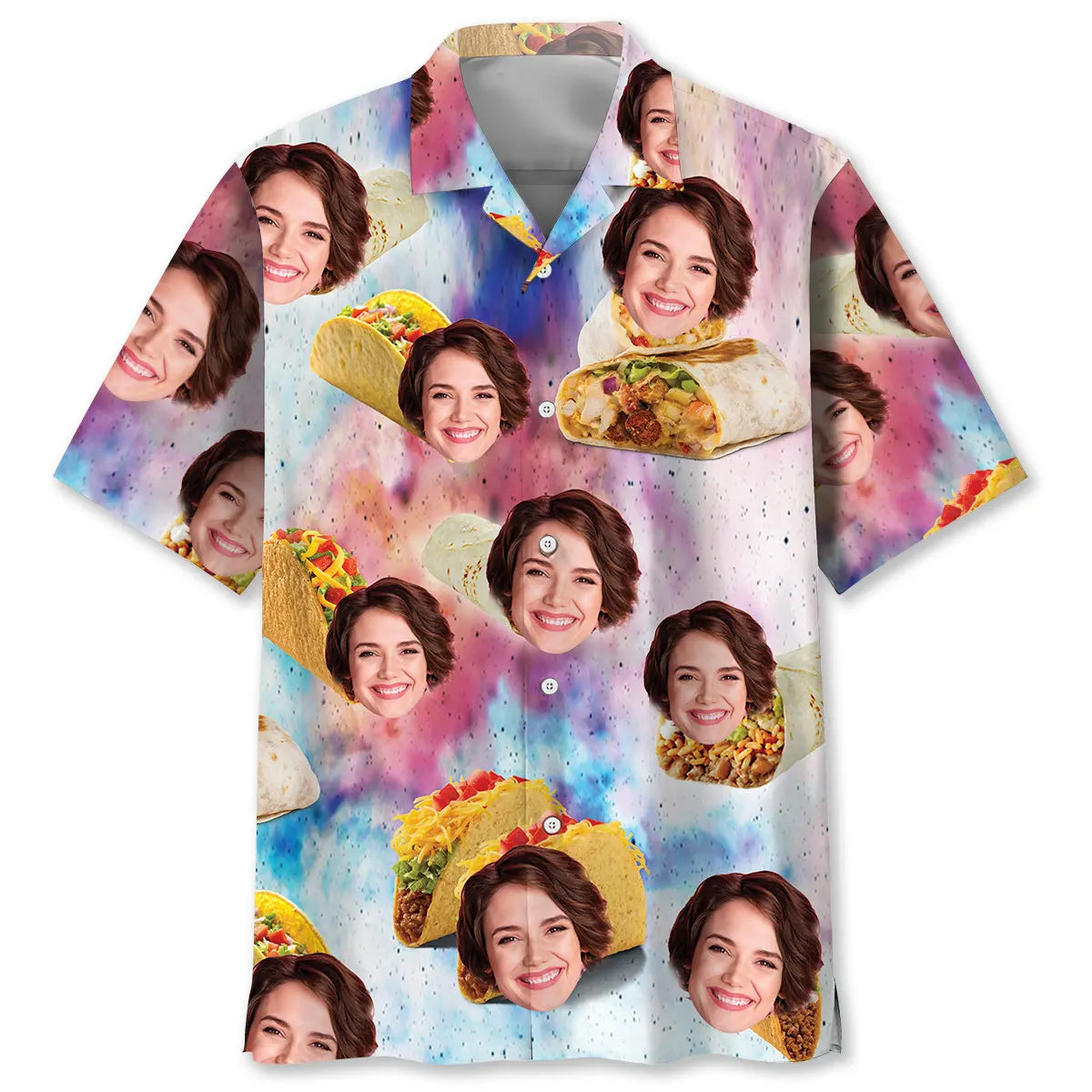 Wife Taco Personalized Photo Hawaiian Shirt For Beach Days, Summer Outings, And Thoughtful Gift Giving