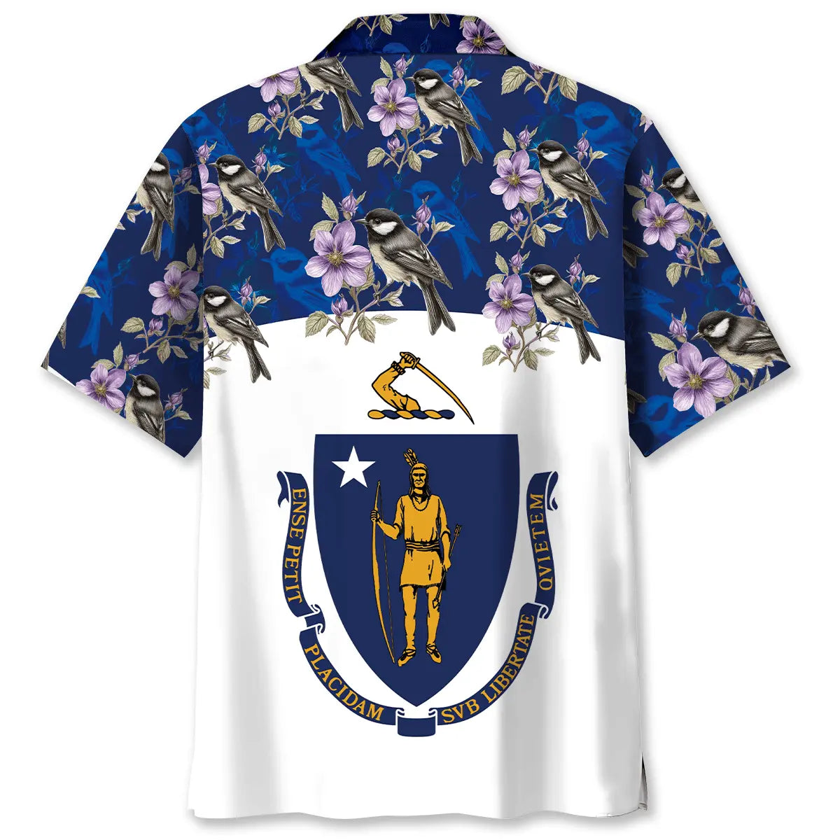 Massachusetts Proud Hawaiian Shirt For Tropical Holidays, Outdoor Gatherings, And Everyday Comfort