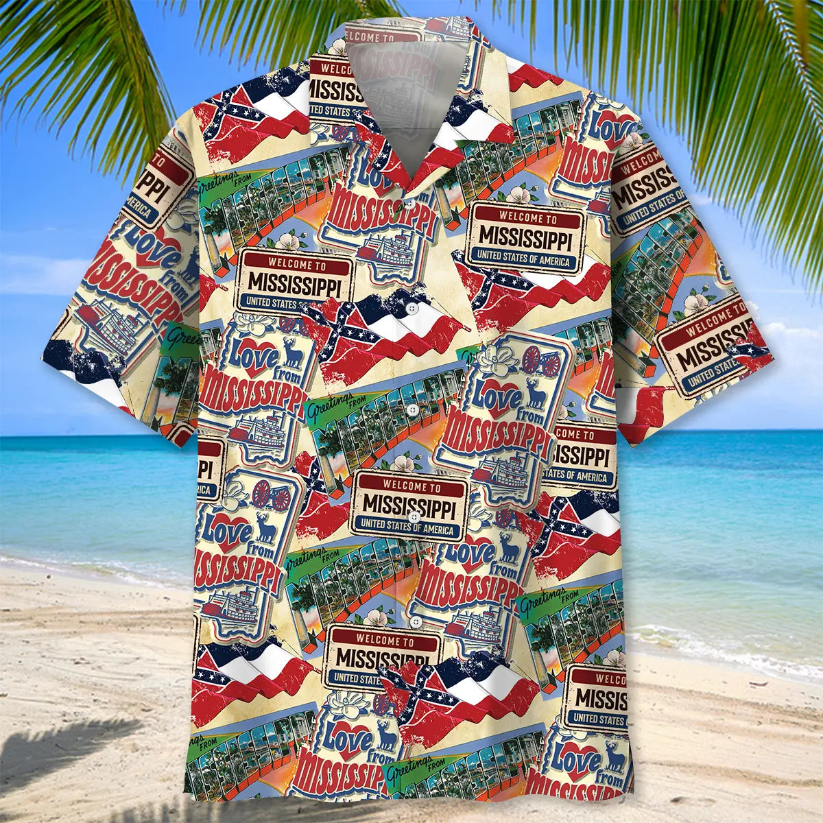 Mississippi State Vintage Art Hawaiian Shirt For Outdoor Event And Everyday Comfort