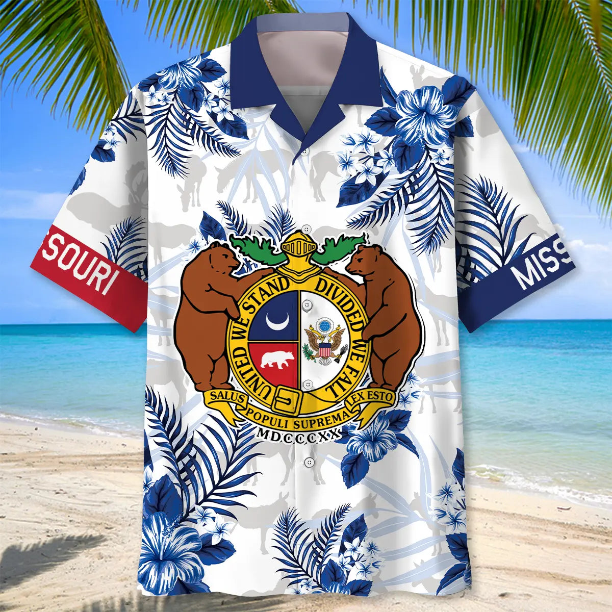 Missouri Heritage Proud Hawaiian Shirt For Beach Days, Summer Outings, And Thoughtful Gift Giving