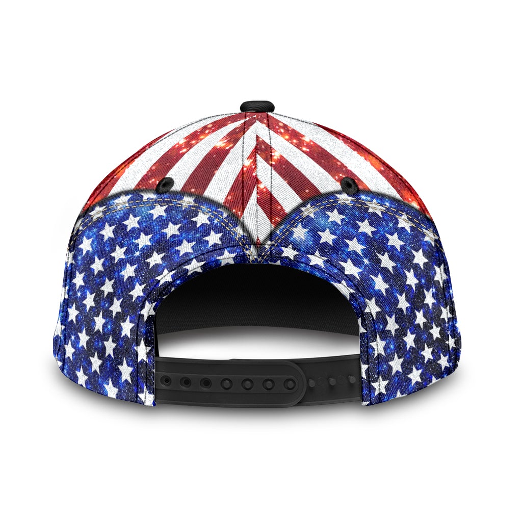 Custom Eagle American Flag Personalized Name Classic Cap For Vacation Style Outdoor Activities And Daily Comfort