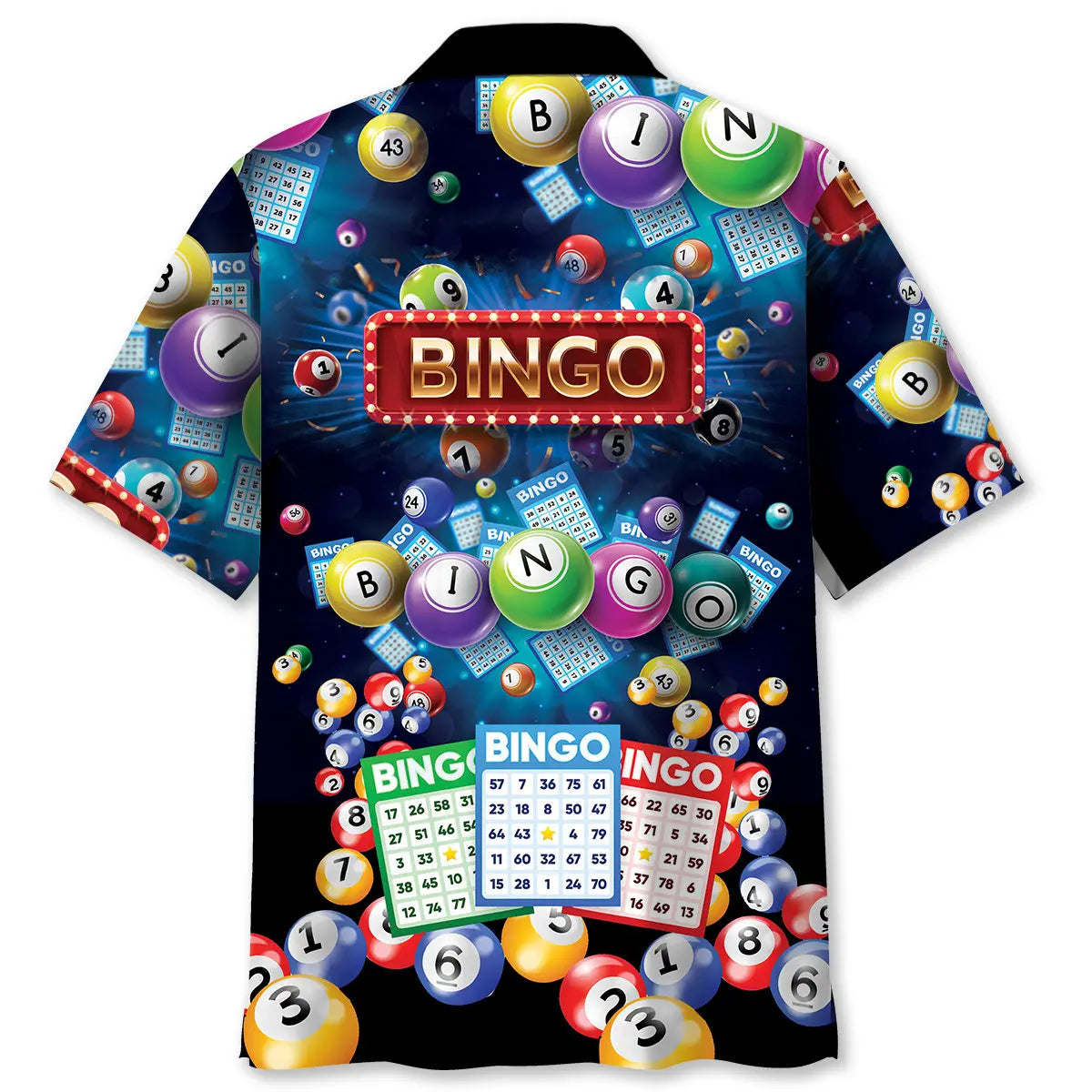 Neon Bingo Hawaiian Shirt For Beach Days, Summer Outings, And Thoughtful Gift Giving