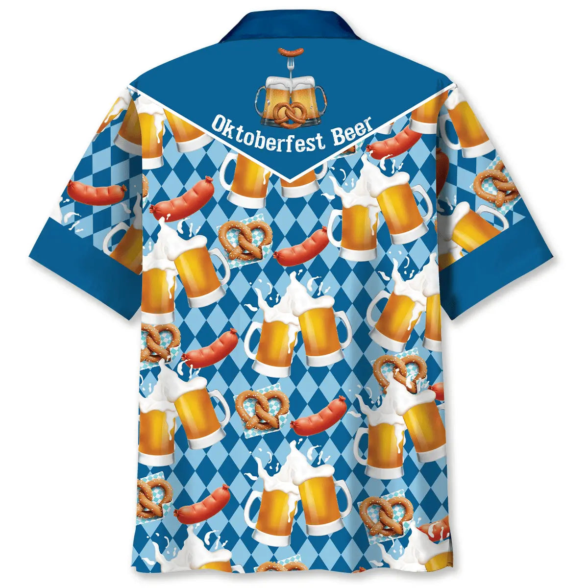 Oktoberfest Funny Drinking Beer Hawaiian Shirt