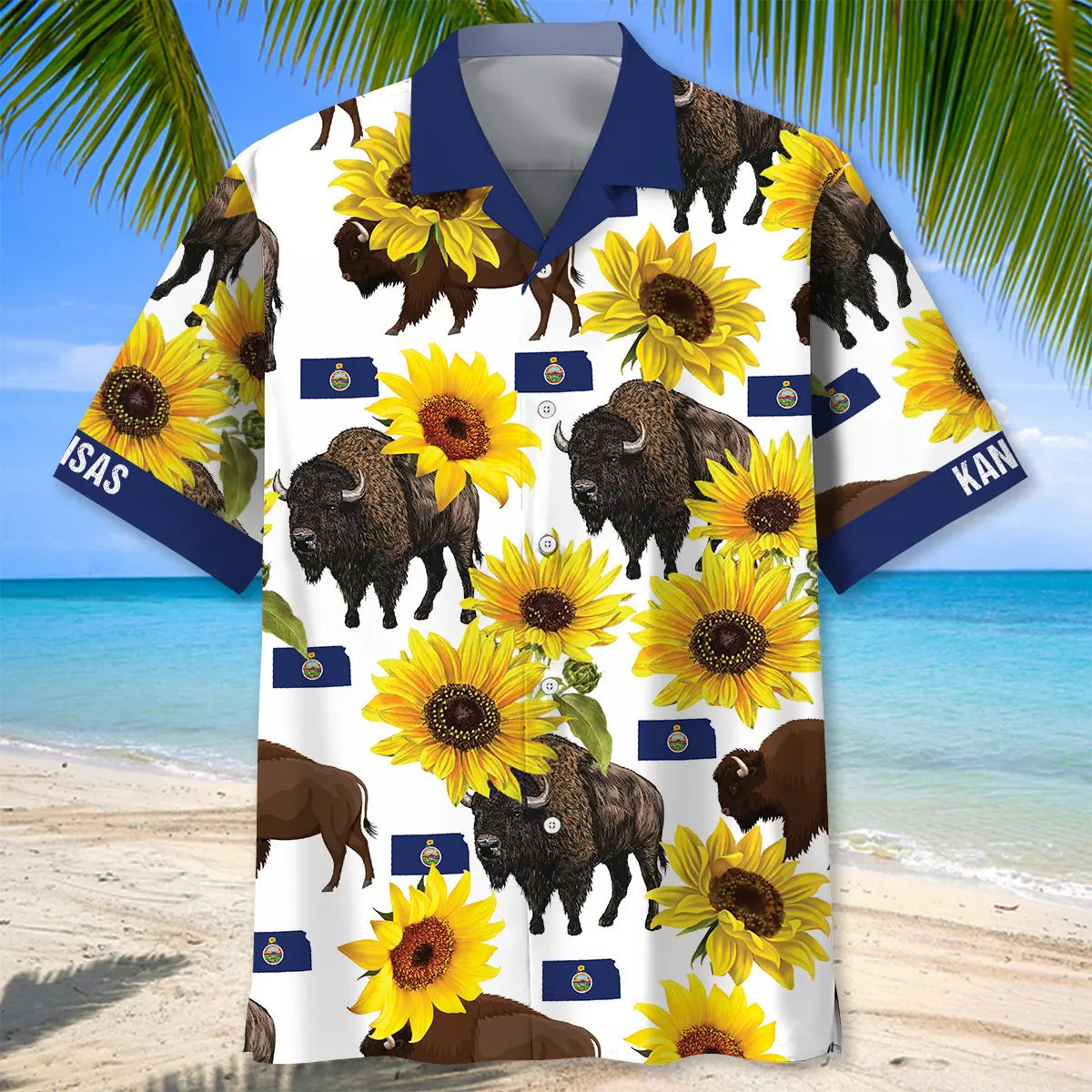 Proud Kansas State Hawaiian Shirt For Outdoor Event And Daily Summer Wear