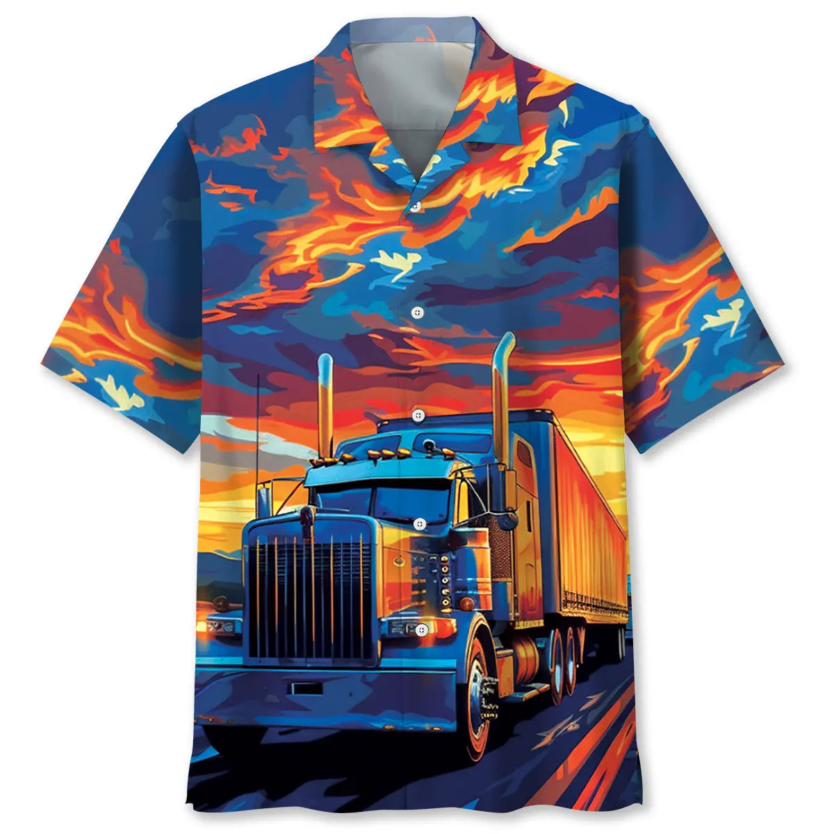 Retired Truck Driver Hawaiian Shirt For Relaxed Getaway And Warm Weather Fashion