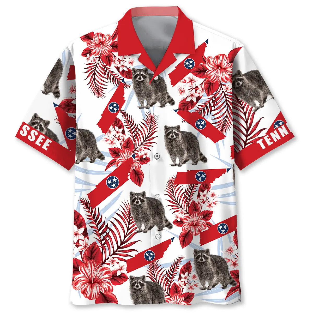 Tennessee State Proud Hawaiian Shirt For Outdoor Event, Island Adventure, And Warm Weather Fashion