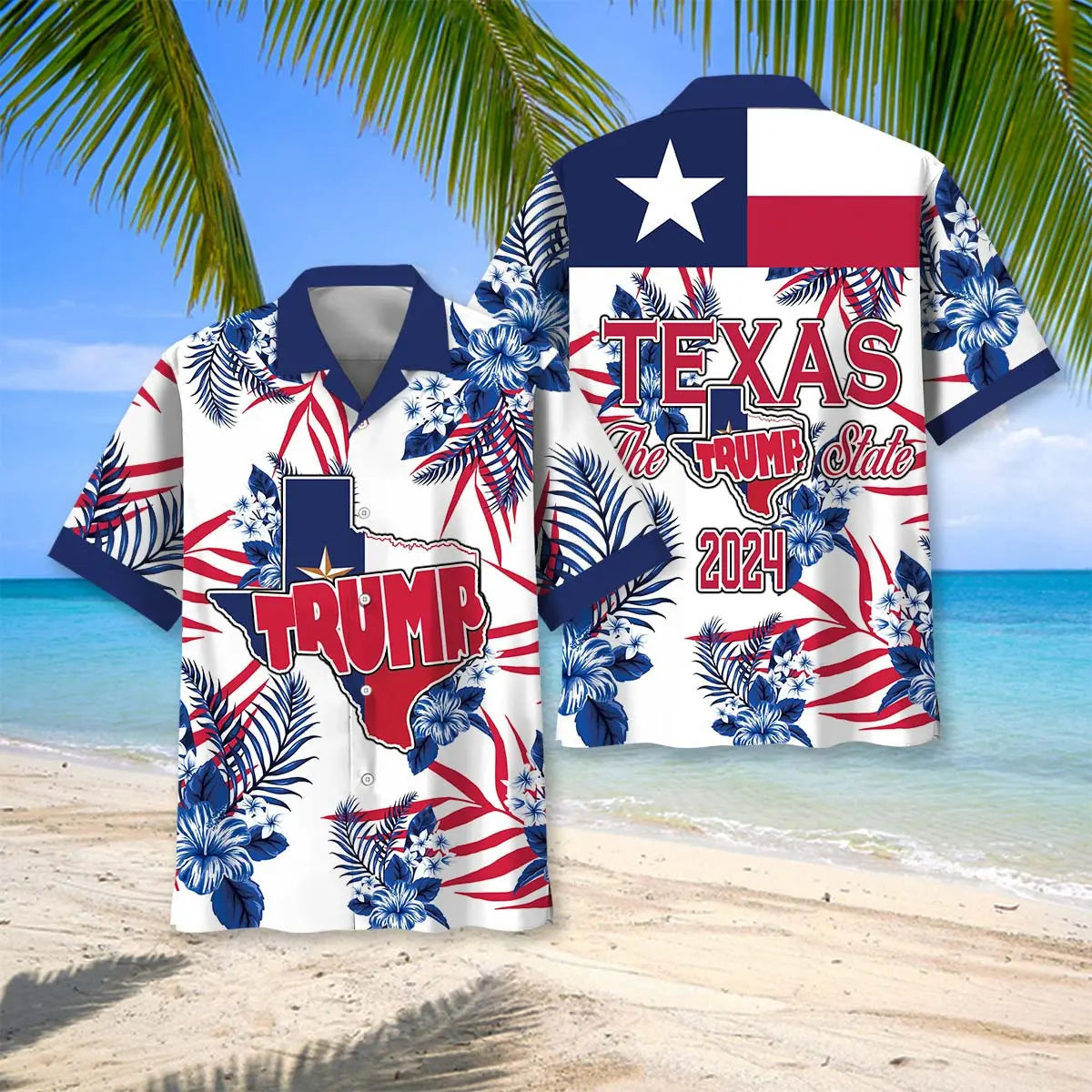 Texas State Hawaiian Shirt For Beach Party And Warm Weather Fashion