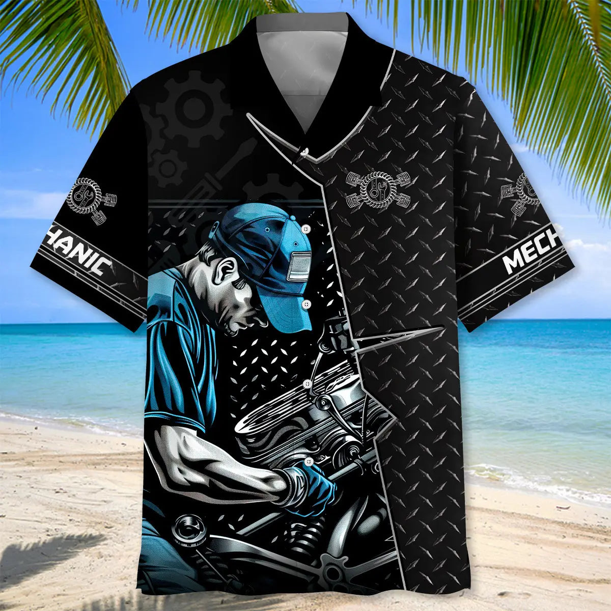 The Real Mechanic Hawaiian Shirt For Vacation Cruise And Thoughtful Gifting