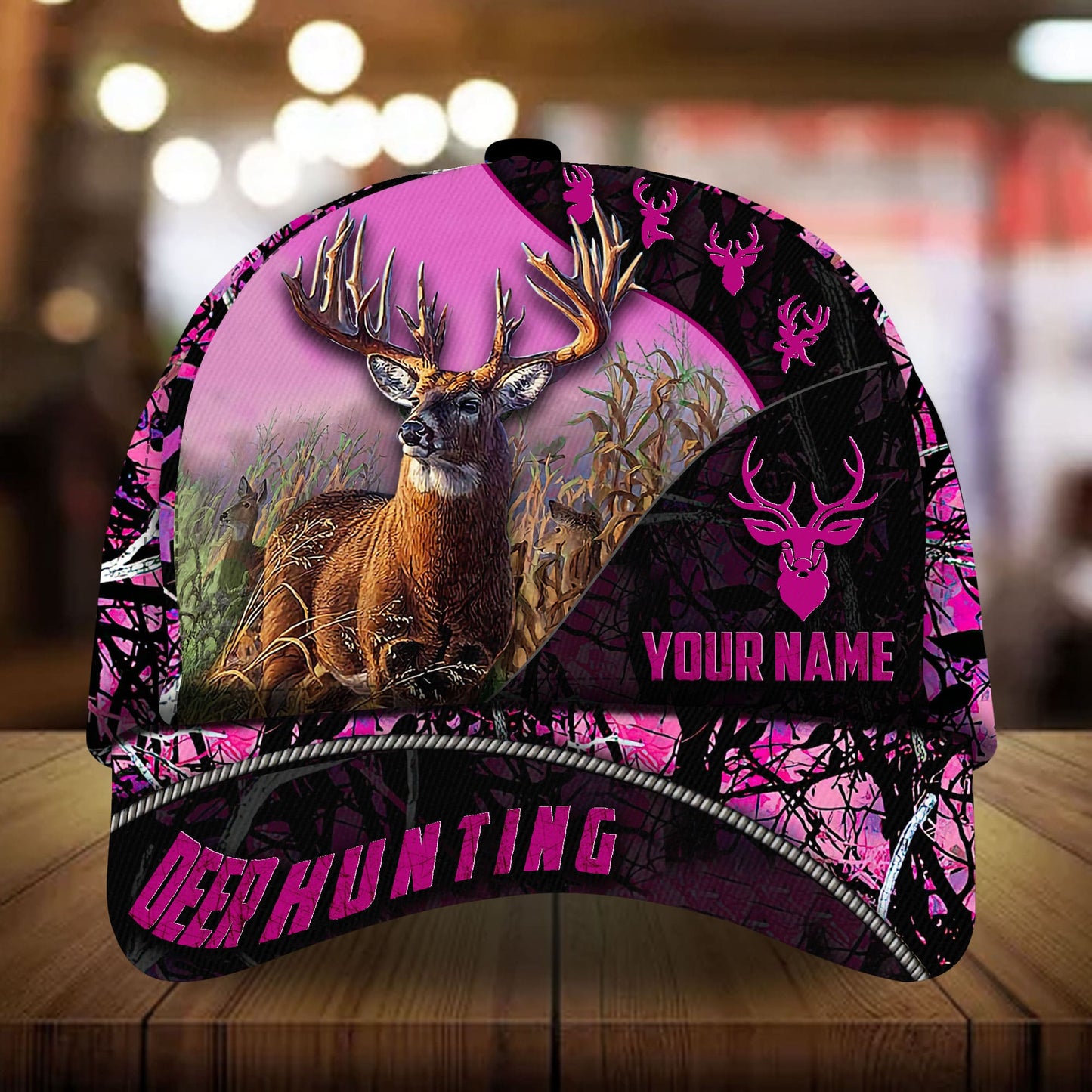 Special Deer Hunting Personalized Classic Cap For Beach Outings Holidays And Thoughtful Everyday Style