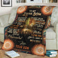 Lion Mothers Day To My Mom Flannel Blanket For Cozy Bedroom Sofa Decor
