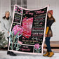 Artistic To Me You Are The World Mother Flannel Blanket For Cozy Bedroom Sofa Decor