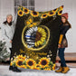 Sunflower You Are My Sunshine Flannel Blanket For Cozy Bedroom Sofa Decor