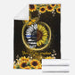 Sunflower You Are My Sunshine Flannel Blanket For Cozy Bedroom Sofa Decor
