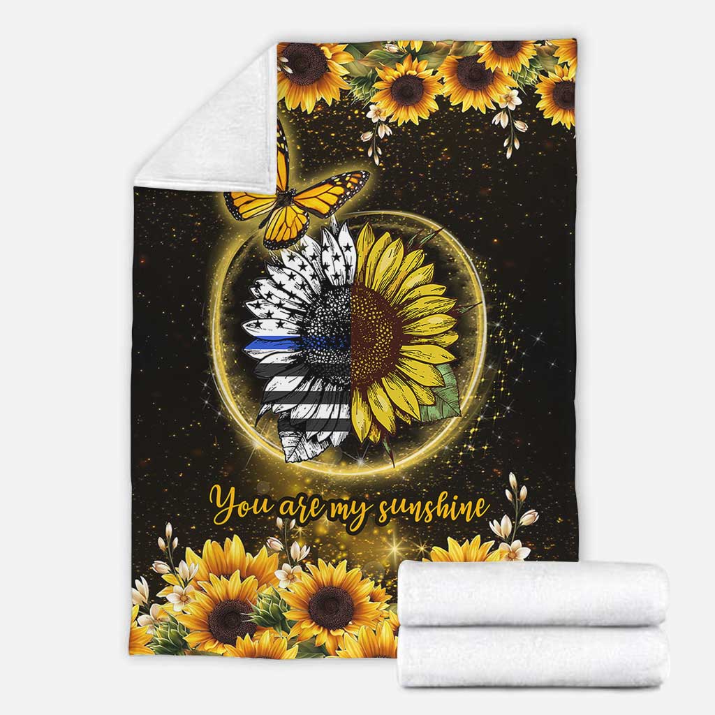 Sunflower You Are My Sunshine Flannel Blanket For Cozy Bedroom Sofa Decor