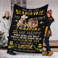 Family You Are My Sunshine Flannel Blanket For Cozy Bedroom Sofa Decor