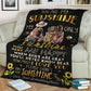 Family You Are My Sunshine Flannel Blanket For Cozy Bedroom Sofa Decor