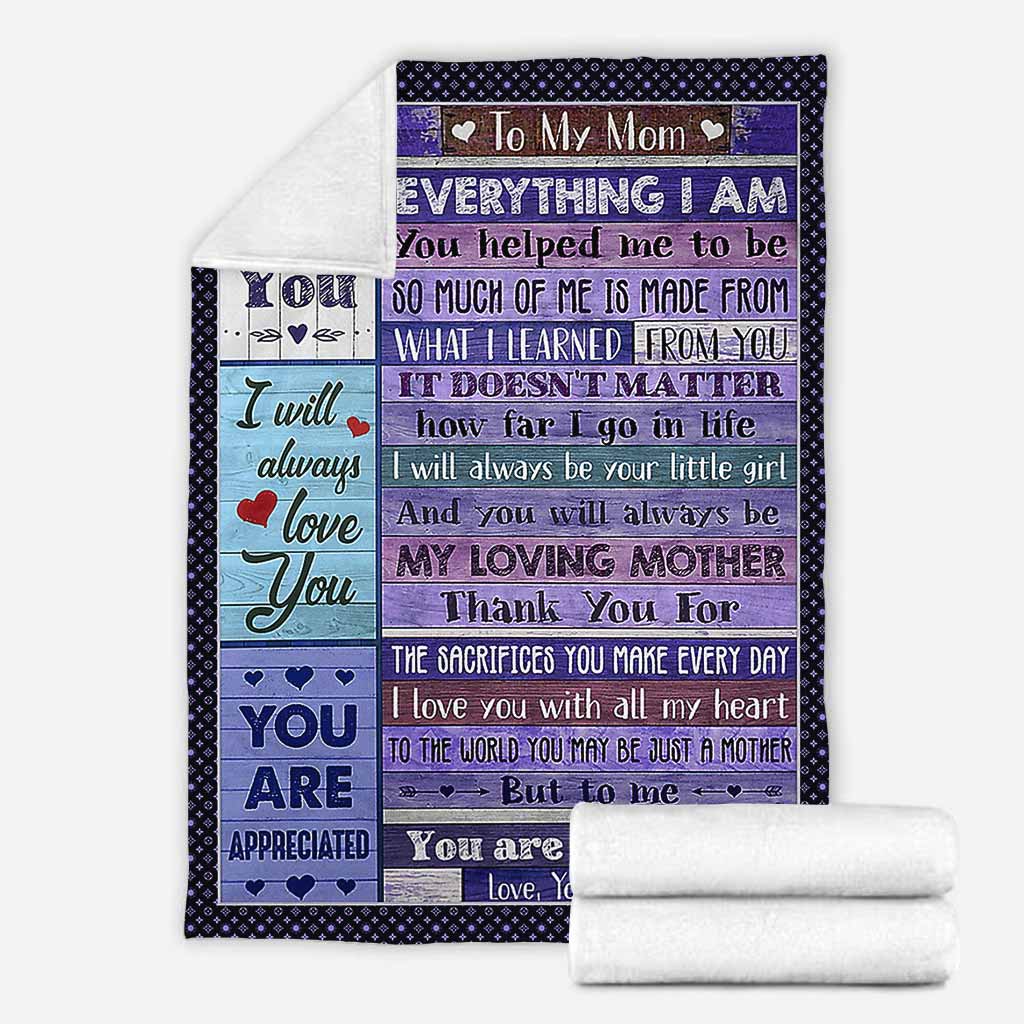 Family I Love You To The Moon And Back Love You Flannel Blanket For Cozy Bedroom Sofa Decor