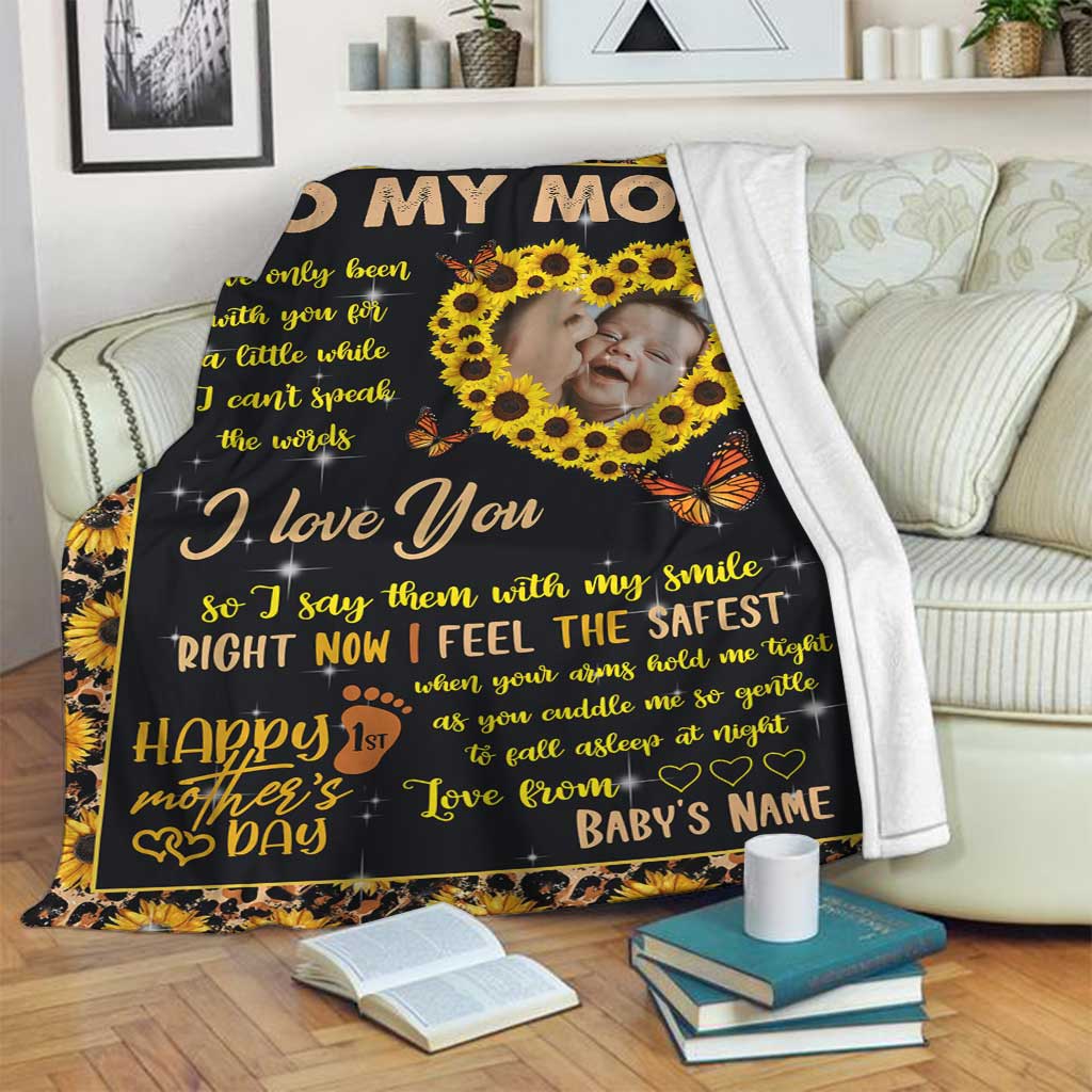 Family I've Only Been With You Personalized Flannel Blanket For Cozy Bedroom Sofa Decor
