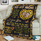 Family I've Only Been With You Personalized Flannel Blanket For Cozy Bedroom Sofa Decor