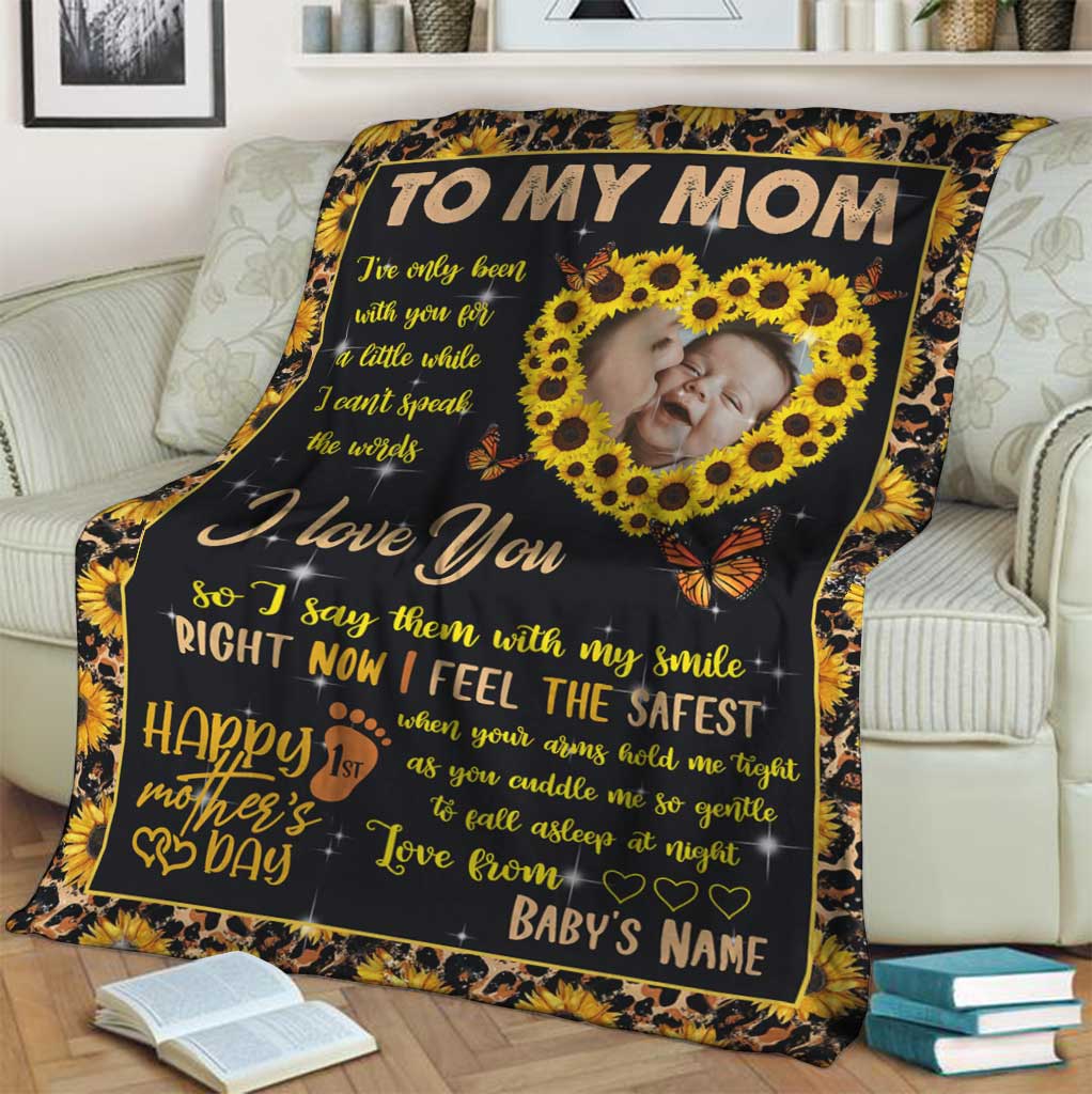 Family I've Only Been With You Personalized Flannel Blanket For Cozy Bedroom Sofa Decor