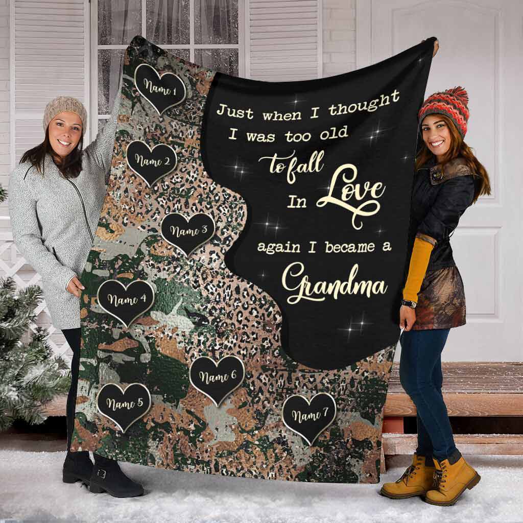 Mother Just When I Thought I Was Too Old Personalized Flannel Blanket For Cozy Bedroom Sofa Decor