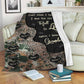 Mother Just When I Thought I Was Too Old Personalized Flannel Blanket For Cozy Bedroom Sofa Decor