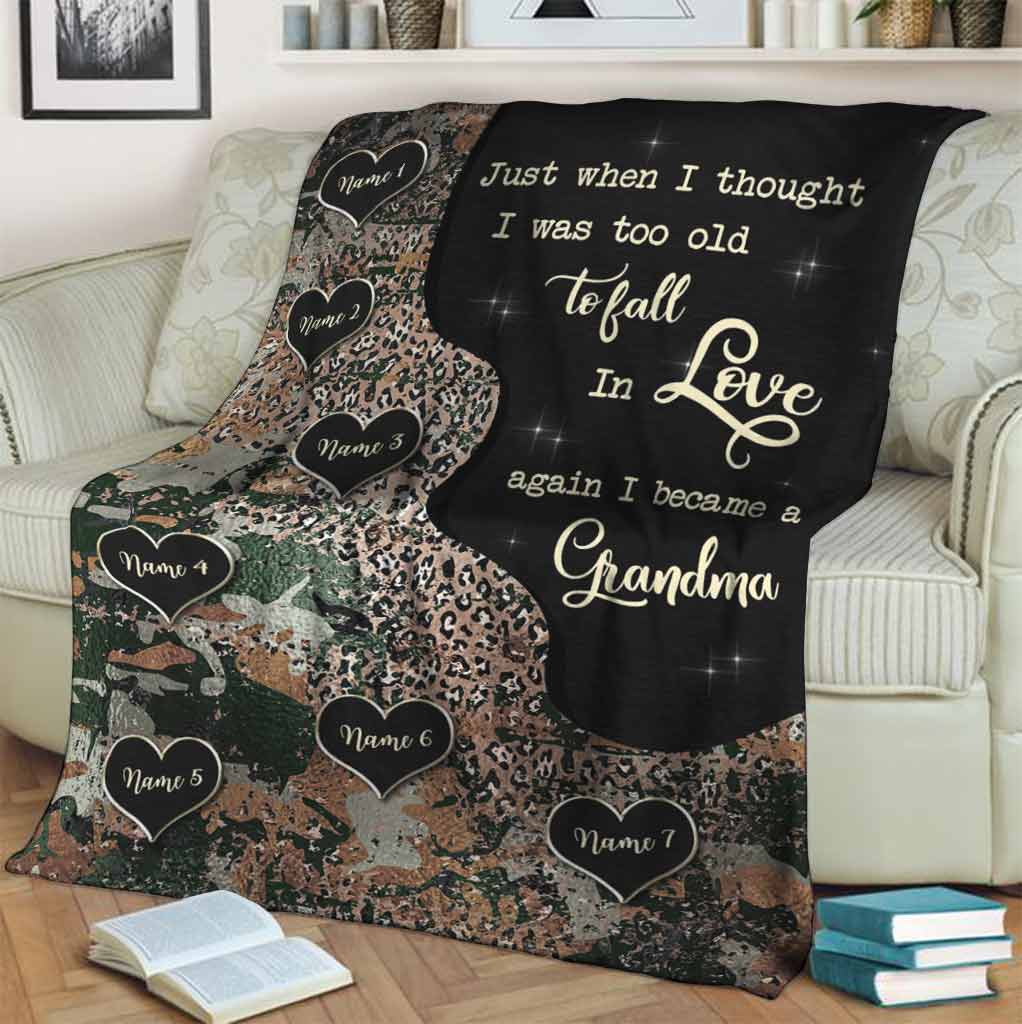 Mother Just When I Thought I Was Too Old Personalized Flannel Blanket For Cozy Bedroom Sofa Decor