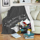 Skull Our Snuggle Nightmares Personalized Flannel Blanket For Cozy Bedroom Sofa Decor