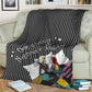 Skull Our Snuggle Nightmares Personalized Flannel Blanket For Cozy Bedroom Sofa Decor
