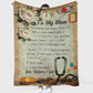 Nurse To My Mom Flannel Blanket For Cozy Bedroom Sofa Decor
