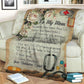 Nurse To My Mom Flannel Blanket For Cozy Bedroom Sofa Decor
