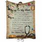 Nurse To My Mom Flannel Blanket For Cozy Bedroom Sofa Decor