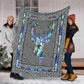 Hunting Deer Love Flannel Blanket For Cozy Bedroom Sofa Decor