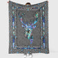 Hunting Deer Love Flannel Blanket For Cozy Bedroom Sofa Decor