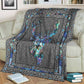 Hunting Deer Love Flannel Blanket For Cozy Bedroom Sofa Decor