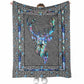 Hunting Deer Love Flannel Blanket For Cozy Bedroom Sofa Decor