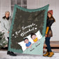 Camping Play All Night Personalized Flannel Blanket For Cozy Bedroom Sofa Decor