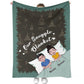 Camping Play All Night Personalized Flannel Blanket For Cozy Bedroom Sofa Decor