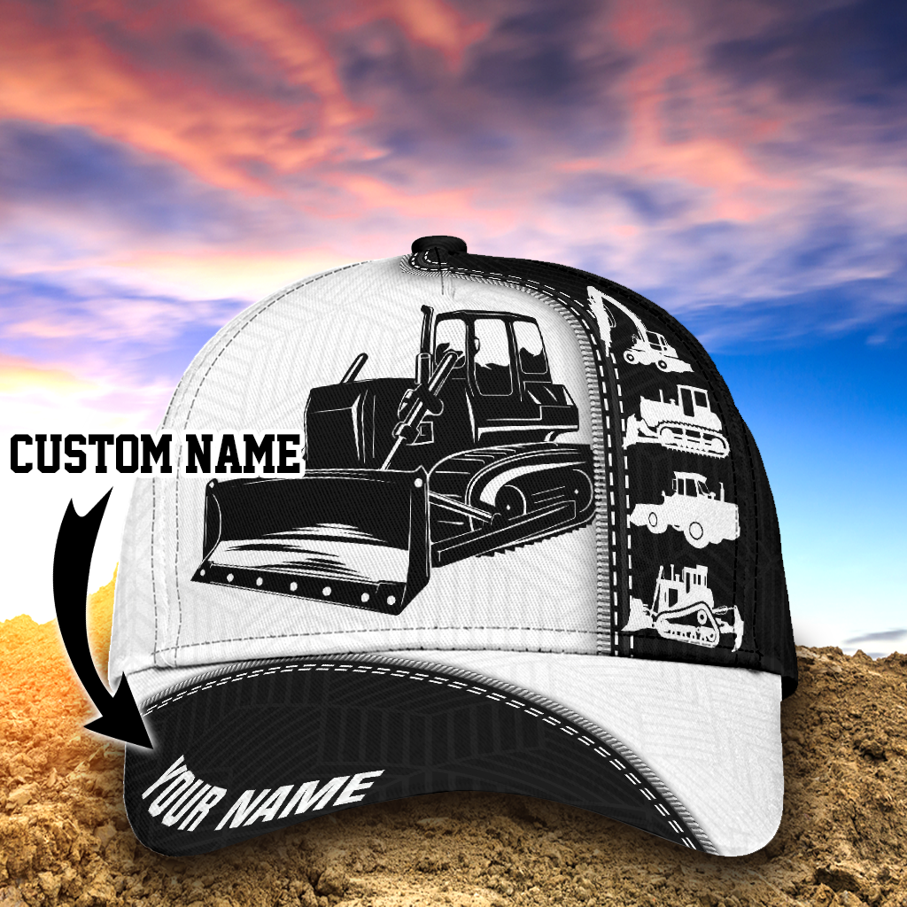 Custom Heavy Equipment All Over Print Classic Cap For Outdoor Travel Parties And Thoughtful Holiday Gifting