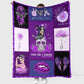 Fibromyalgia Awareness Fight Like A Warrior Flannel Blanket For Cozy Bedroom Sofa Decor