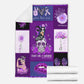 Fibromyalgia Awareness Fight Like A Warrior Flannel Blanket For Cozy Bedroom Sofa Decor