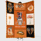 Multiple Sclerosis Awareness Flannel Blanket For Cozy Bedroom Sofa Decor