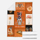 Multiple Sclerosis Awareness Flannel Blanket For Cozy Bedroom Sofa Decor