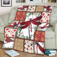 Dragonfly I Am Always With You Flannel Blanket For Cozy Bedroom Sofa Decor