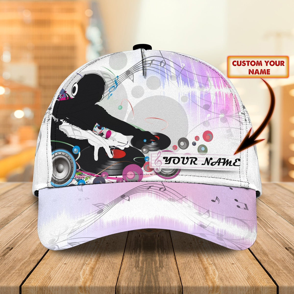 DJ Music Streetwear Classic Cap For Everyday Outfits Coastal Travel And Gift Giving